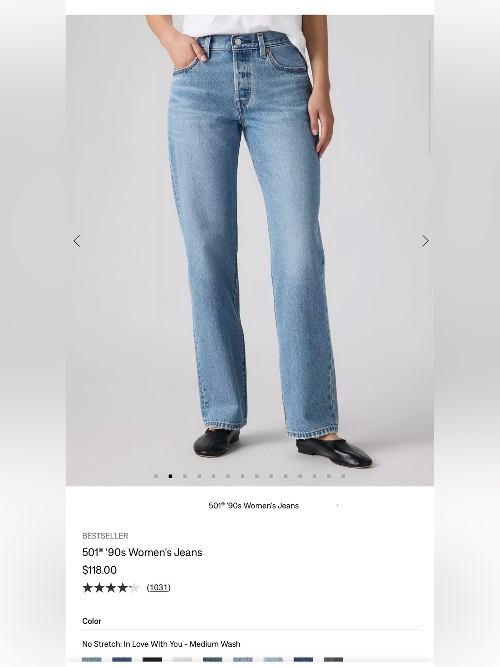 Levi’s 501 90s Jean